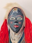 African Dan Mini Tribal Man Mask Figure Statue Tribal Art Doll Folk