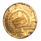 Vintage 1964 Beatles Visit To United States Commemorative Coin Medal 1 3 8 