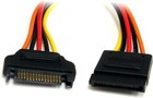 Startech 12in 15 Pin Sata Power Extension Cable