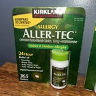 Kirkland Signature Aller-tec 365 Tablets - Expires November 2027 - Lot Of 2