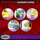 Aidea Microfiber Cleaning Cloth 12 12 Pack-12 Inch X 16 Inch  Multicolor