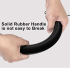 Nunchucks - Safe Solid Rubber Training Nunchucks nunchakus With Steel Black