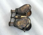 Binocular Folding Spyglass Brass Antique Vintage Nautical Telescope Working Gift