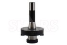 Shars 1-1 2  R8 Shank Shell Mill Arbor Adapter For Bridgeport Machine New P 