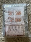 3 Pc Baby Crib Rail Cover Protector Gray Safe Teething Guard Wrap - New