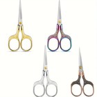Steel Sewing Scissors Retro Tailor Thread Embroidery Fabric Needlework Scissor H