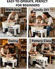 Pottery Wheel 14  Ceramic Wheel Machine 60-300 Rpm Speed Adjustable Clay Diy Art
