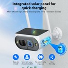 Wireless Cctv Camera System Outdoor With 10  Monitor Nvr 4mp Solar Security Cams