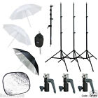Studio Photography Lighting Boom Stand Kit For Speedlite W  Reflector Holders