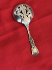 Rare Reed   Barton Francis I Sterling Nut Spoon Piereced Old Mark Pat  Date