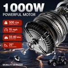 New Electric Golf Mobility Scooter Four Wheel Travel 1000w 60v 20ah For Adult