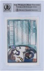 Randy Moss Minnesota Vikings Signed 1998 Bowman Chrome  182 Bas 10 Rookie Card