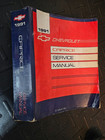 1991 Chevrolet Caprice Factory Gm Service Shop Service Manual - Oem