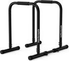 Adjustable Dip Bar Stand Station  Heavy Duty Parallette   Parallel Bars  400lbs