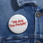 We Are The People 2 25  Large Button Taxi Driver Travis Bickle Scorsese Repro