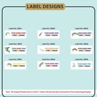 500 Personalized Rainbow Return Address Labels Stickers 2inx0 5in