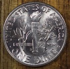 1947 S Roosevelt Dime Ch Bu Luster  90  Silver Us Coin From Obw Roll