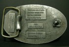 Oliver Hart-parr 30 Tractor Logo Pewter Belt Buckle 1996 Antique Acre Steam Show