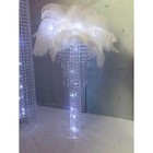 Feather Floral Centerpiece   Wedding Centerpiece