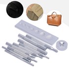 Craft Tool Die Punch Snap Kit Rivet Setter For Punch Hole   Install Rivet Button