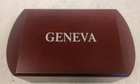 Vintage Geneva Watch Co  Golf Cart Desk Clock Quartz New Old Stock Needs Battery