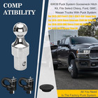 60639 For Chevrolet Silverado 2500hd 3500 Hd New Puck System Gooseneck Hitch Kit