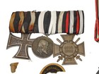 Original Lot Wwi German Imperial Army Military Pins   Medals Iron Cross Dr9