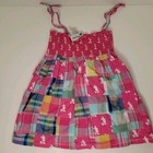 Disney Parks Strapless Dress Toddler Girl s Patchwork Plaid Mickey Mouse 3t