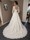 1970   s Maurer Original Wedding Dress Union Made Size 6