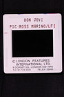 Bon Jovi Photo Transparency Original 35mm Positive Press Promotion Circa 1980 s