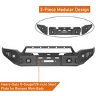 Full Width Steel Front Winch Bumper Bar Assembly For Ford F-150 2018 2019 2020