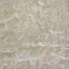 1 4 Yd 325h White Intercal 5 8  Semi-sparse Heirloom Finish Mohair Fabric