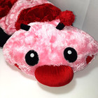 Dan Dee Caterpillar Plush Red Pink Valentines Day Love Bug Stuffed Animal 28 