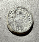 Antiochos Iv W  Hera  Queen Of The Gods In High Heros  15mm Greek Coin  C 170 Bc