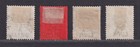 Hong Kong China Scott 61-63 70 Used 1891-98 Victoria Surcharged Issues Scv  81