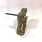 Vintage Bekoa Look Signed Inuit Hunter Soapstone Carving Sculpture Harpoon 3 