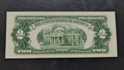 1953-a  2 Red Seal Star Legal Tender Note High Grade Au Single Center Fold