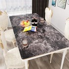 Faux Marble Counter Top Covers Peel And Stick 24 X 118 Sandstone Black Brown M