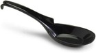 8 Pack Black Melamine Japanese Chinese Soup Spoon With Hook 6 25 Inch 4890x8