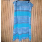 Ava   Viv Striped Maxi Skirt Casual Comfy Knit Plus Size 2x