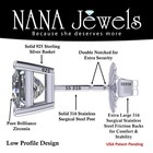 Platinum Plated Silver Stud Earrings With 2 00 Ctw Princess Cut Zirconia - 5 5mm