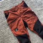Rvrc Revolution Race Nordwand Pro Orange Backcountry Hiking Pants Size 31-32