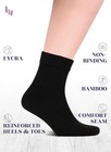 Diabetic Ankle Bamboo Casual Socks For Men  L   Xl Sizes  4-pairs  By Hugh Ugoli