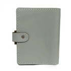 Filofax Light Gray Leather Agenda