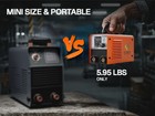 Portable 2in1 Mma Welder 160a Mini Igbt Inverter With Lift Tig For Home diy
