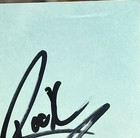 Wwe The Rock Signed 8x10 Autographed Wrestling Photo With Psa Coa Dj7 Very Rare