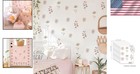 Daisy Wall Decals Flower Stickers Nursery Kids Room Boho Decor Peel Stick