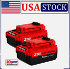 New 8 Ah 20 Volt For Porter-cable 20v Slider Li-ion Battery Pcc685l Pcc680l