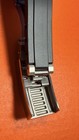 Rubber Strap Clasp 20mm Silver Brushed New  Rubber Replacement Strap Fit Rolex 