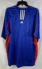 Adidas Men Blue Clippers Mesh Embroidered Authentic Tall Jersey Shirt Large Nba